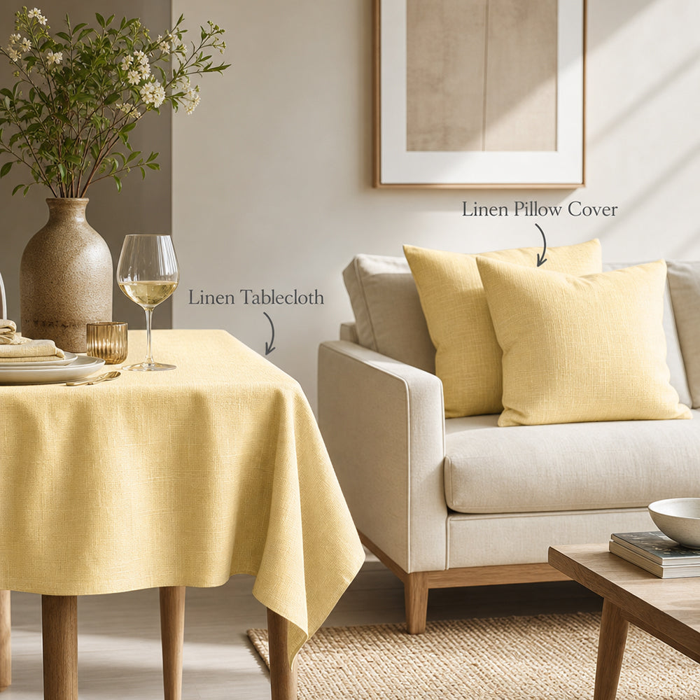 Dyed Printed Luxury Linen Lyocell Bedding Fabric - Image 3