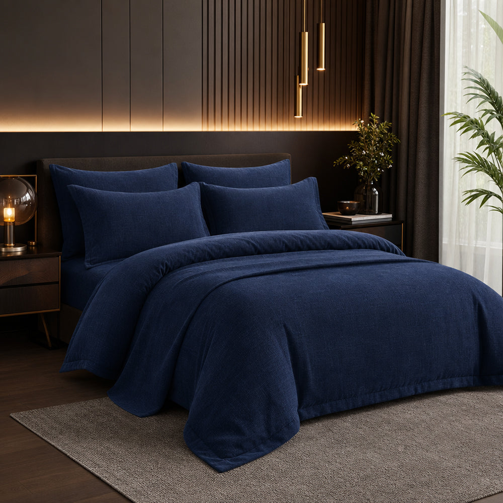 Natural Smooth Breathable Comfortable Linen Lyocell Home Textile Fabric - Image 2