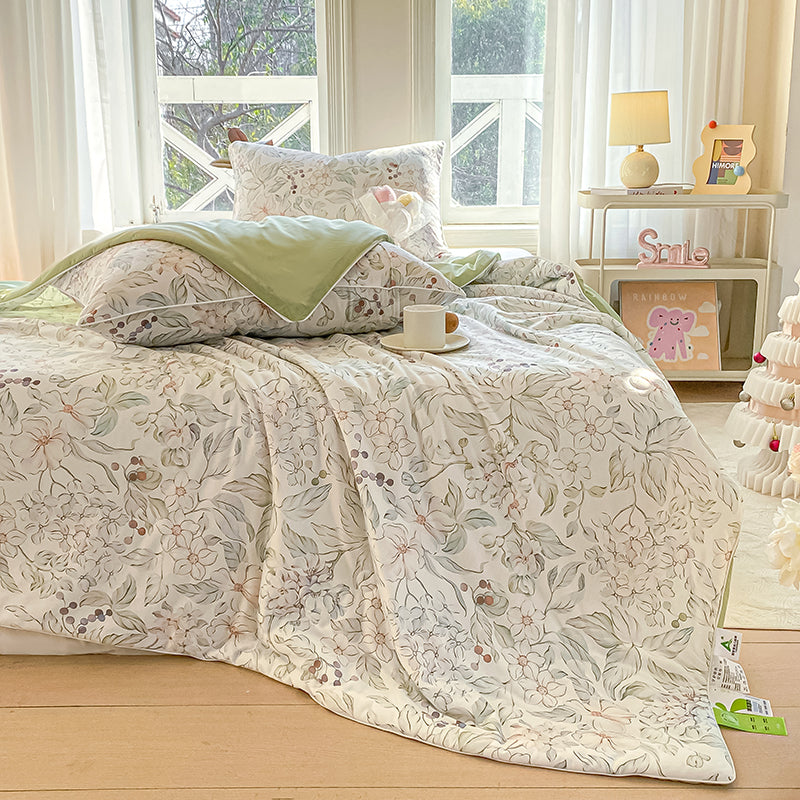 Soft Smooth Breathable Cartoon Printed Nylon Spandex Duvet Cover Fabric - Image 2