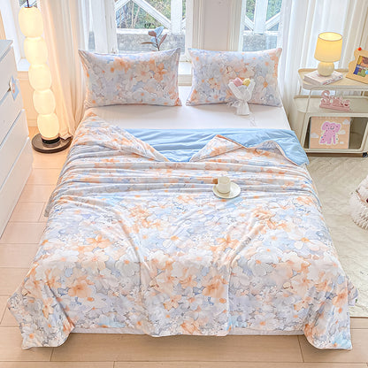 Playful Cartoon Printed Cool Touch Nylon Spandex Sheet Fabric - Image 2