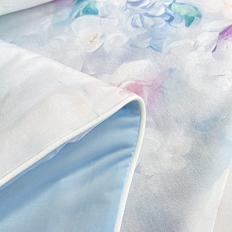 Luxury Cute Pattern Skin Friendly Ice Touch Nylon Spandex Duvet Bedding Fabric - Image 4