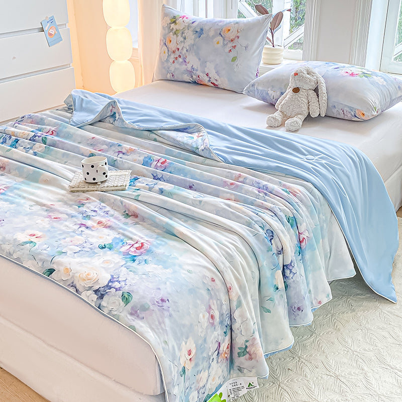 Cooling Soft Smooth Easy Care Cartoon Printed Nylon Spandex Home Bedding Fabric - Image 1