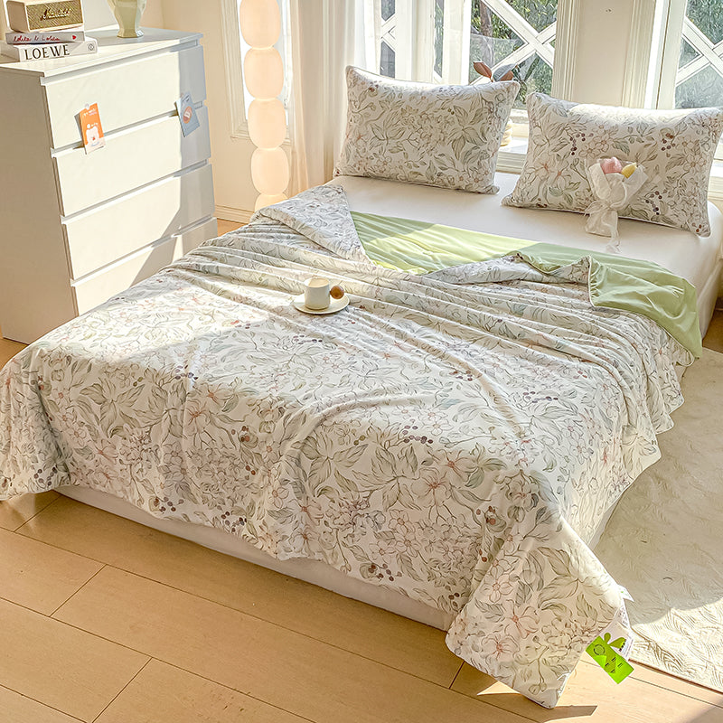 Soft Fresh Skin Friendly Breathable Cartoon Printed Nylon Spandex Quilt Cover Fabric - Image 2