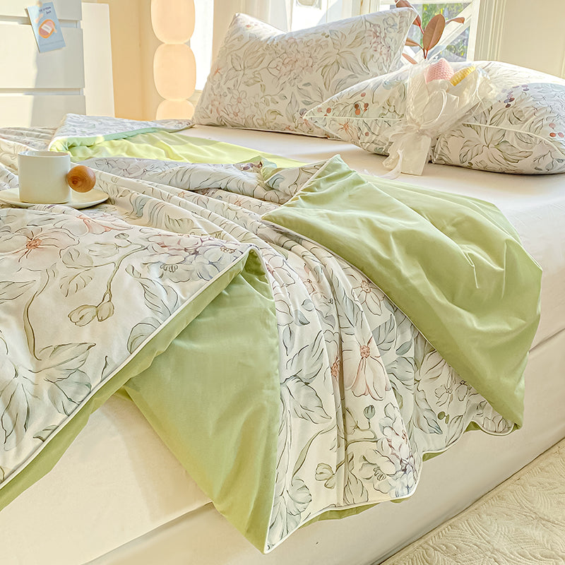 Soft Fresh Skin Friendly Breathable Cartoon Printed Nylon Spandex Quilt Cover Fabric - Image 3