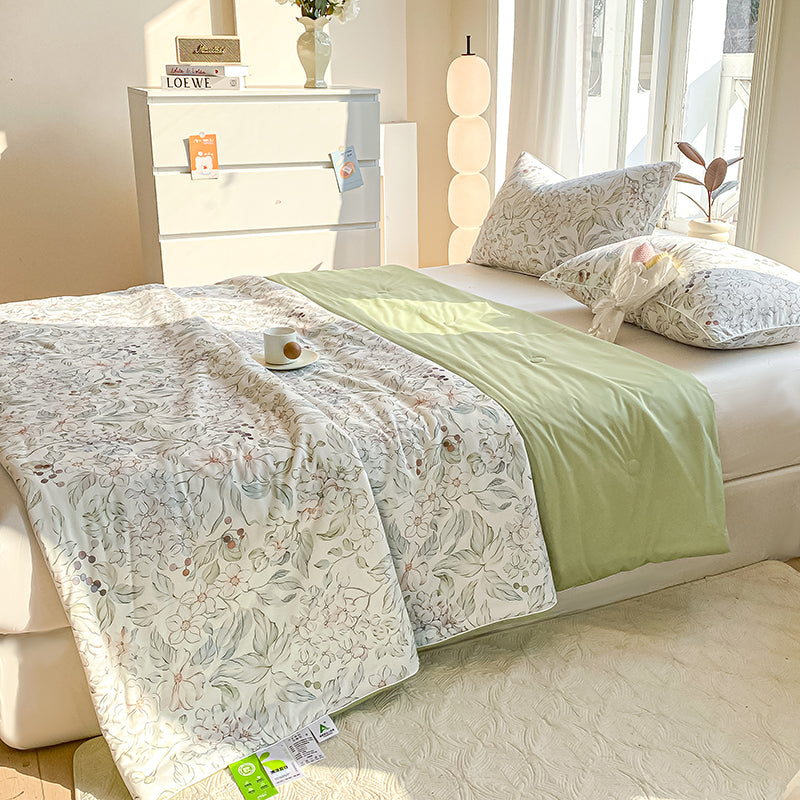 Cute Pattern Lightweight Smooth Nylon Spandex Duvet Fabric - Image 1