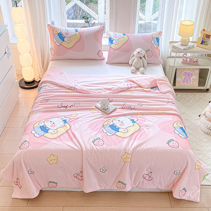Cute Pattern Lightweight Smooth Nylon Spandex Duvet Fabric - Image 2