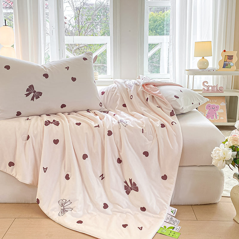 Cute Pattern Lightweight Smooth Nylon Spandex Duvet Fabric - Image 4