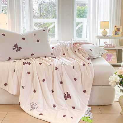 Cute Pattern Lightweight Smooth Nylon Spandex Duvet Fabric - Image 4