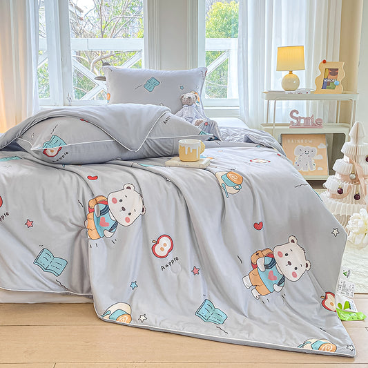 Smooth Durable Cooling Cartoon Printed Bedding Textile Nylon Spandex Fabric - Image 1