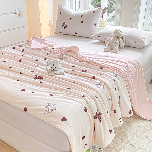 Lightweight Smooth Comfortable Breathable Nylon Spandex Bedspread Fabric - Image 2