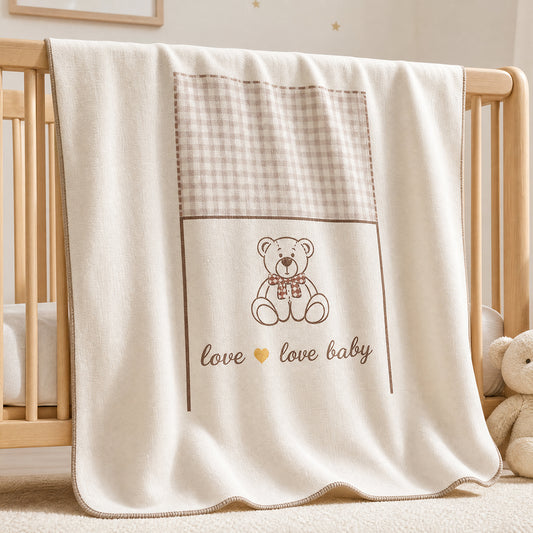 Custom Printed Breathable Comfortable Kids Cotton Sheet Fabric - Image 1