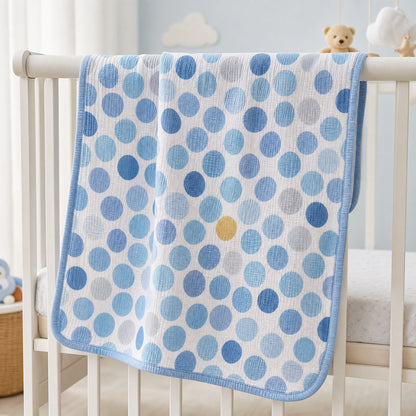 Low MOQ Lightweight Breathable Kids Cotton Blanket Fabric - Image 4