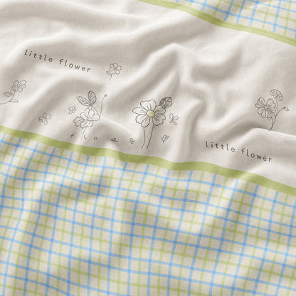 Factory Direct Gentle Comfortable Kids Cotton Throw Fabric - Image 1