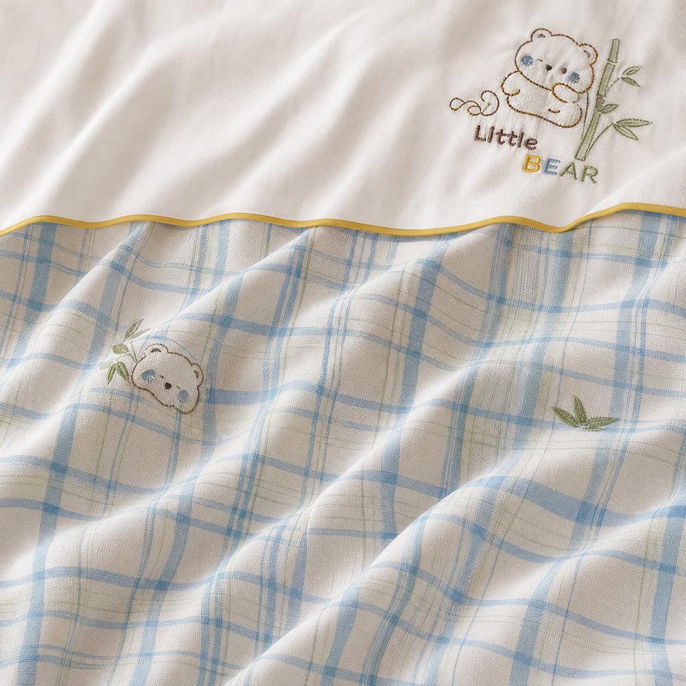 Custom Color Pattern Kids Cotton Bedding Fabric - Image 2