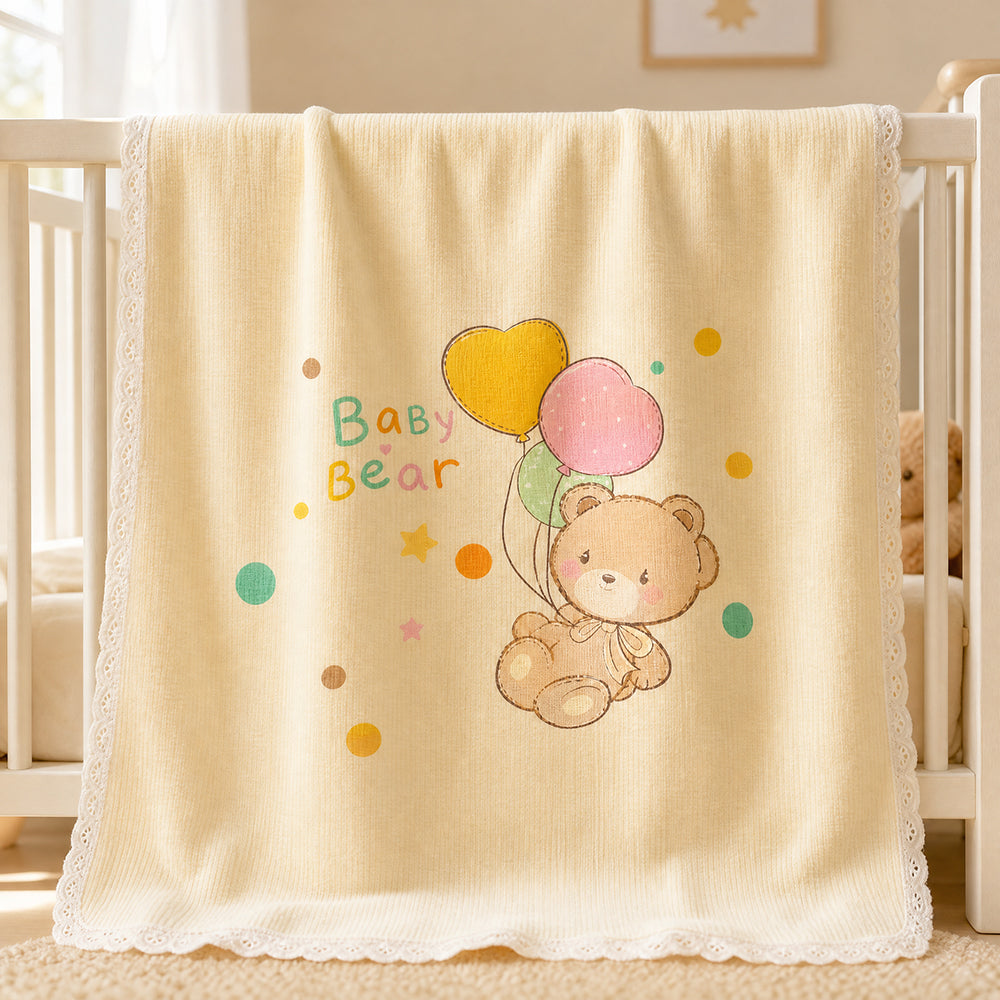 Printable Dyeable Kids Baby Cotton Bedding Fabric - Image 4