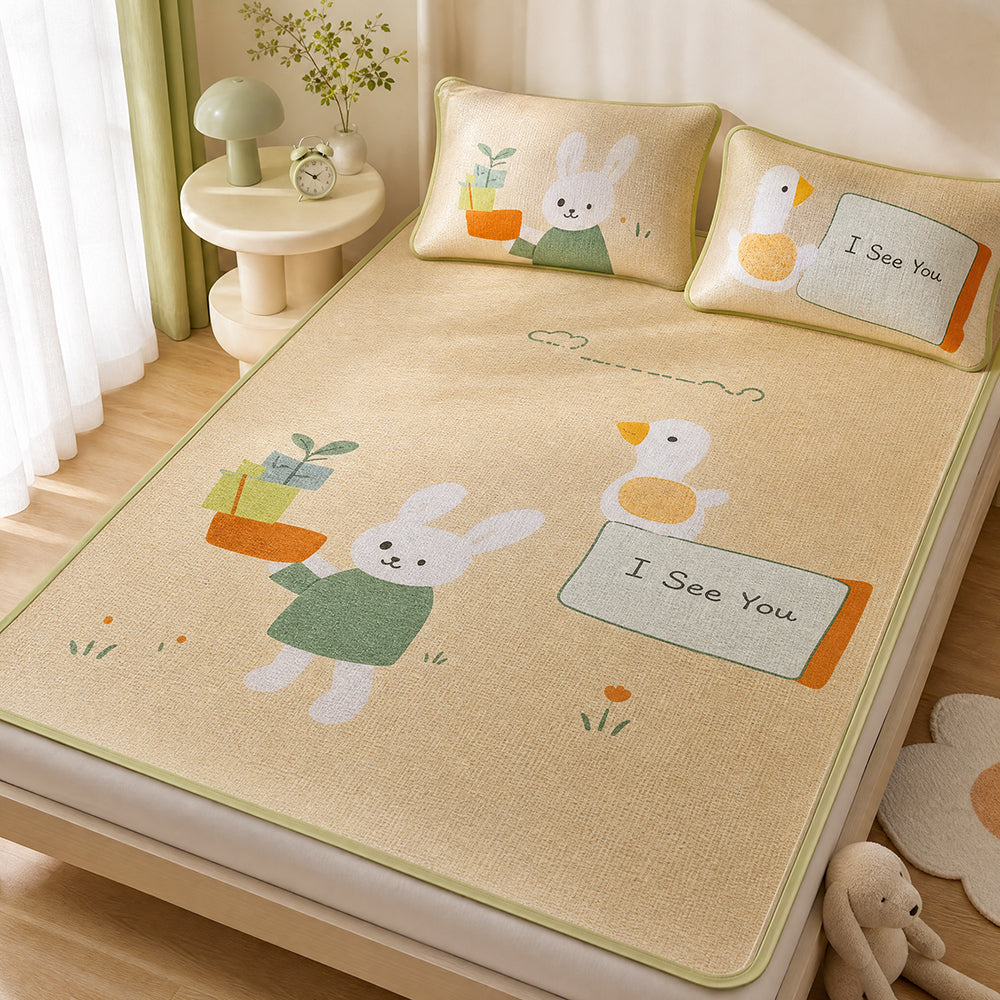 Fully Customizable Skin Friendly Kids Cotton Fitted Sheet Fabric - Image 4