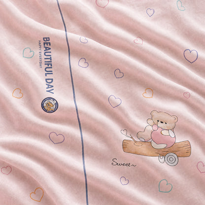 Factory Custom Fresh Pattern Kids Cotton Duvet Cover Fabric - Image 1
