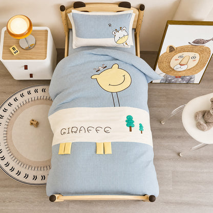 Low MOQ Factory Direct Soft Skin Friendly Kids Long Staple Cotton Bedding Fabric - Image 1