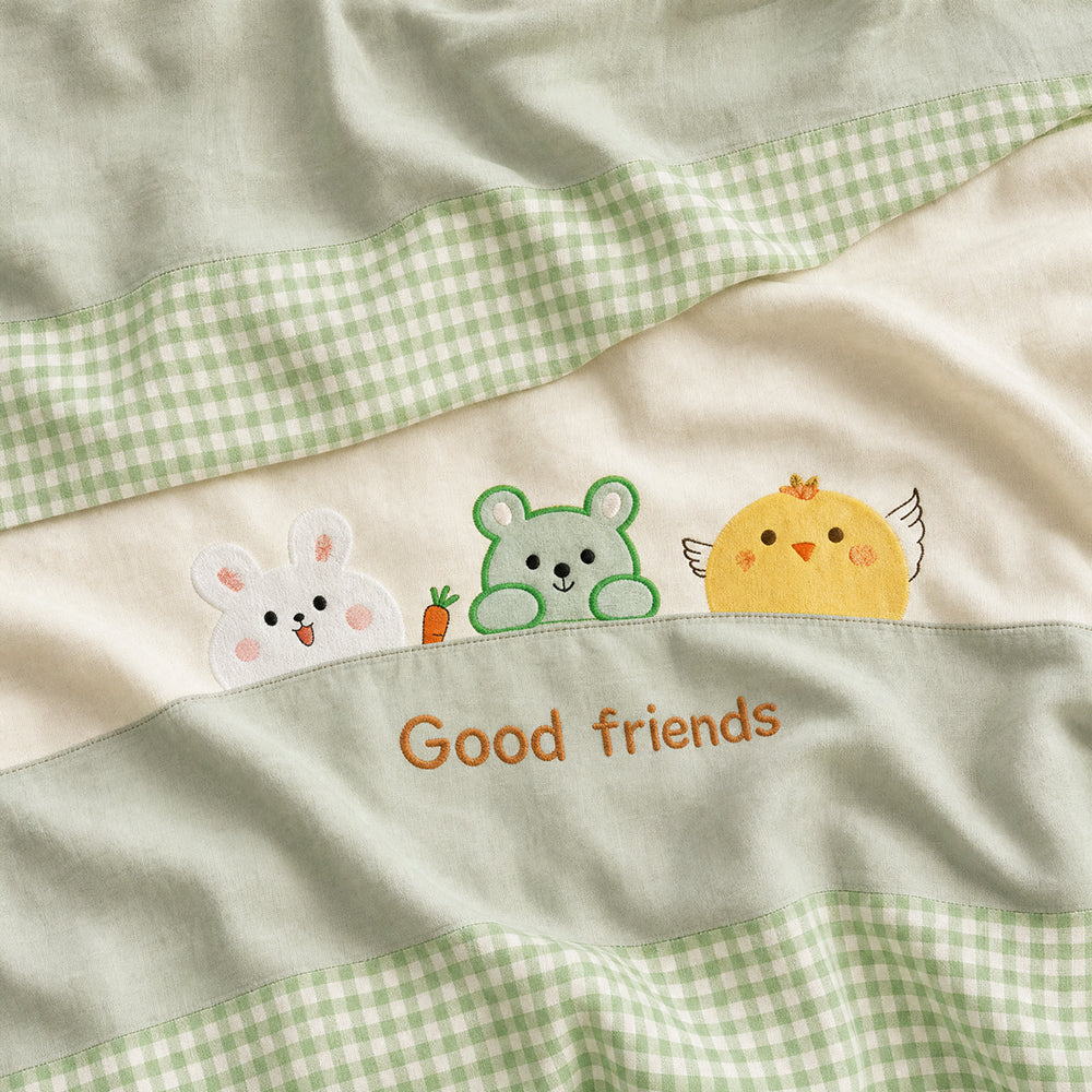 Fully Customizable Premium Breathable Kids Long Staple Cotton Sheet Fabric - Image 1