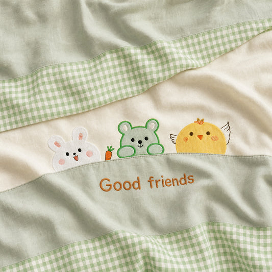 Fully Customizable Premium Breathable Kids Long Staple Cotton Sheet Fabric - Image 1