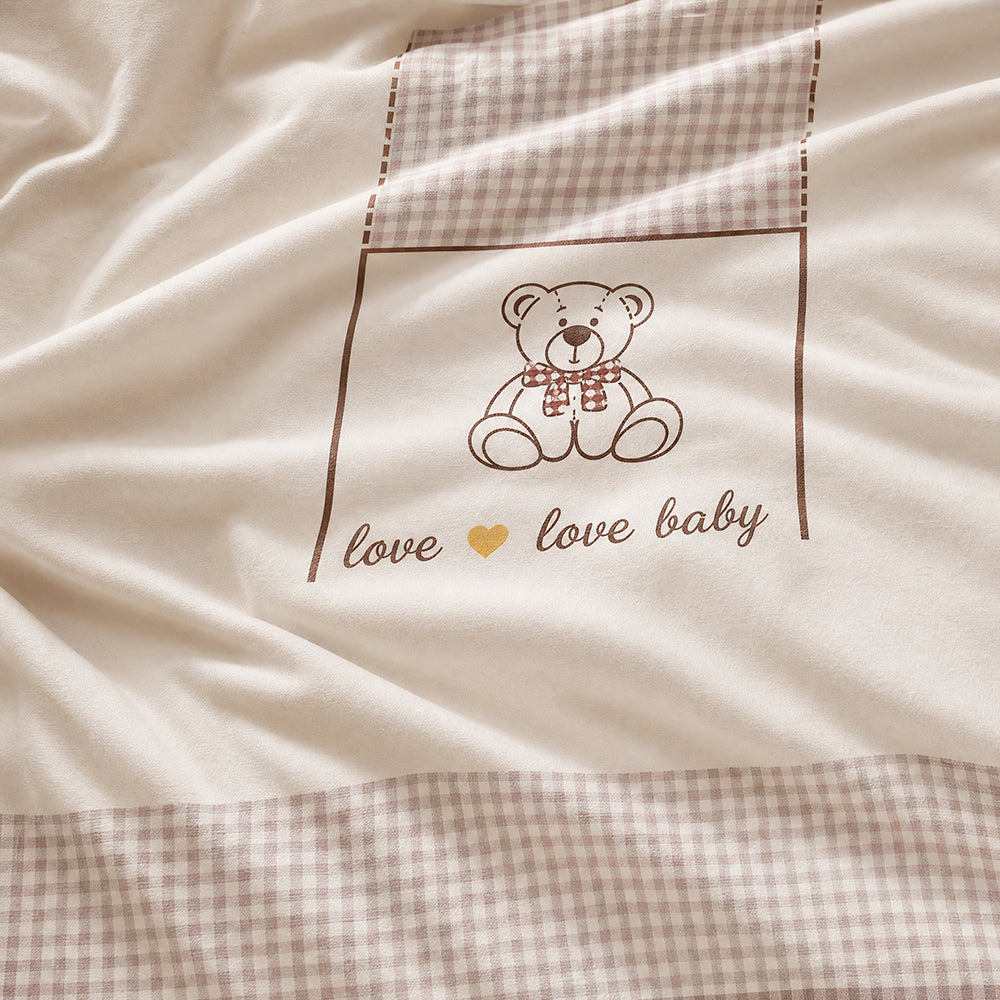  Wholesale Dense Fine Soft Kids Long Staple Cotton Bed Linen Fabric - Image 2