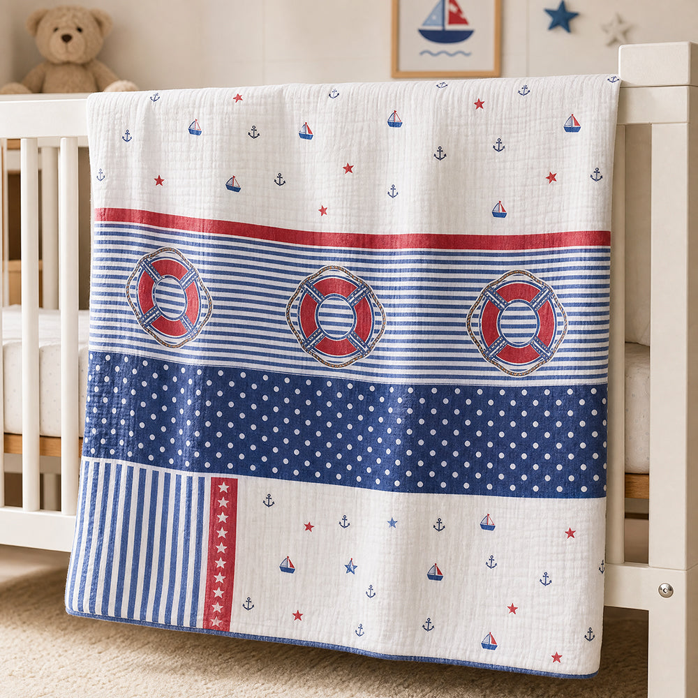  OEM ODM Skin Friendly Breathable Kids Long Staple Cotton Sheet Fabric - Image 4