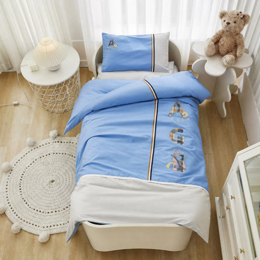  Factory Custom Gentle Comfortable Kids Long Staple Cotton Duvet Fabric - Image 1