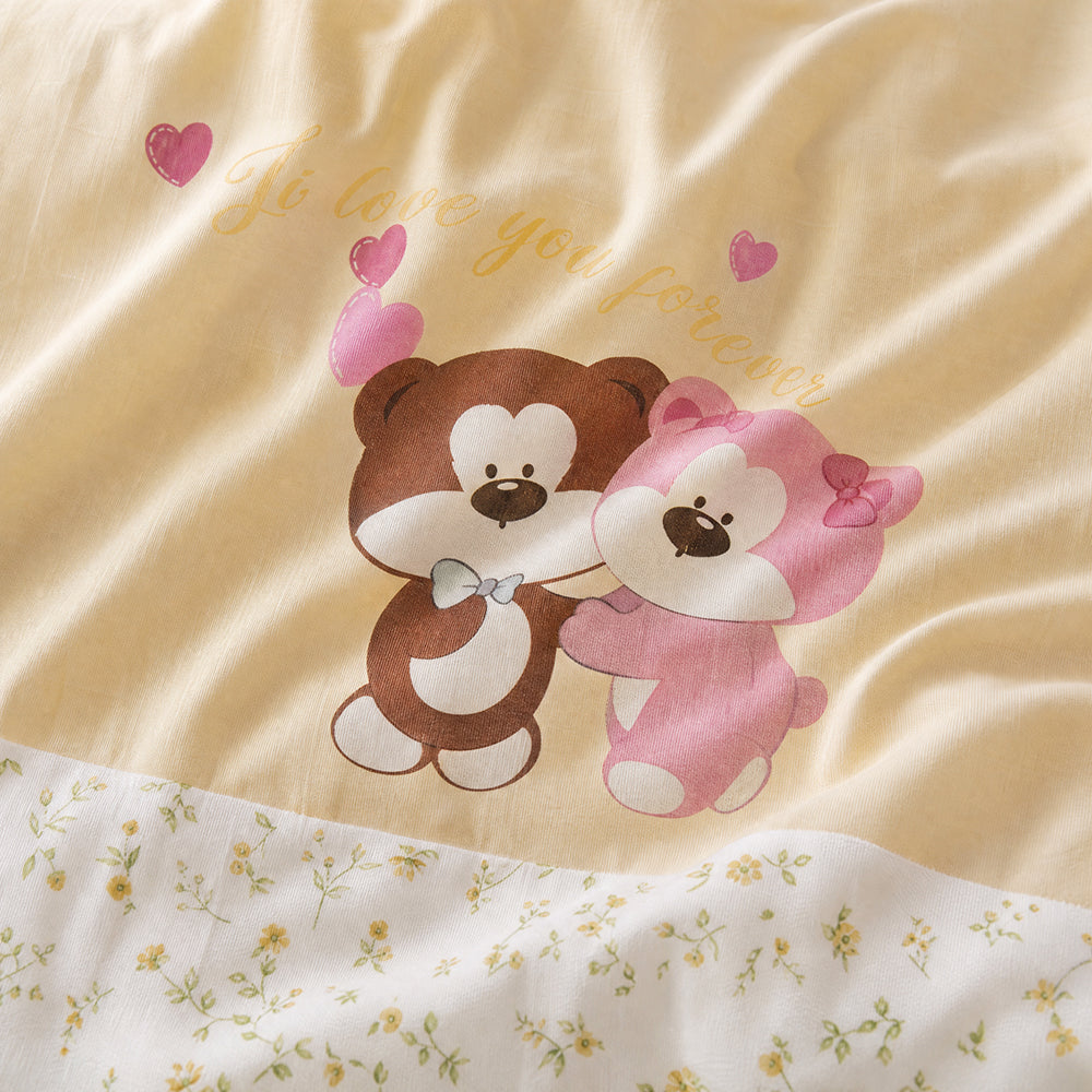  Factory Custom Gentle Comfortable Kids Long Staple Cotton Duvet Fabric - Image 2