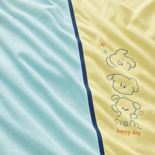 Low MOQ Dyeable Breathable Comfortable Kids Tencel Lyocell Bedding Set Fabric - Image 1