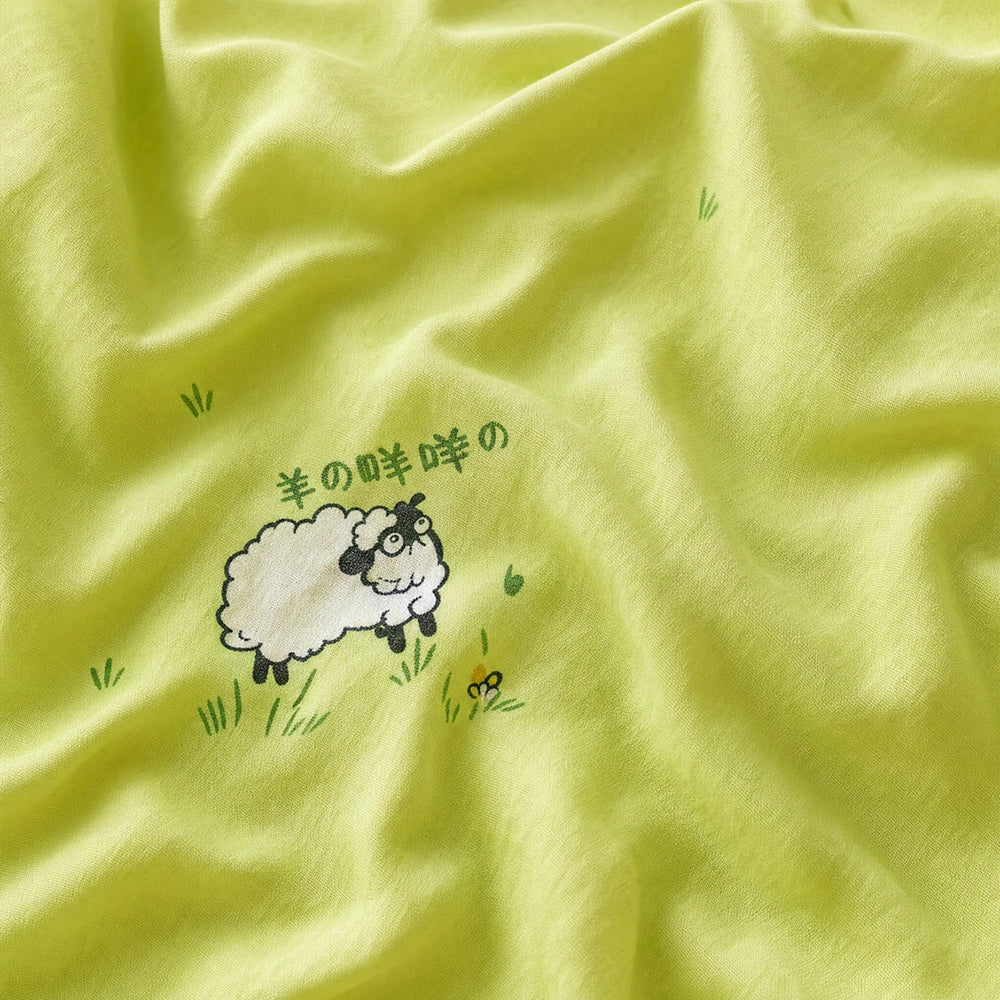 Small Batch Custom Lightweight Soft Kids Tencel Lyocell Blanket Fabric - Image 1