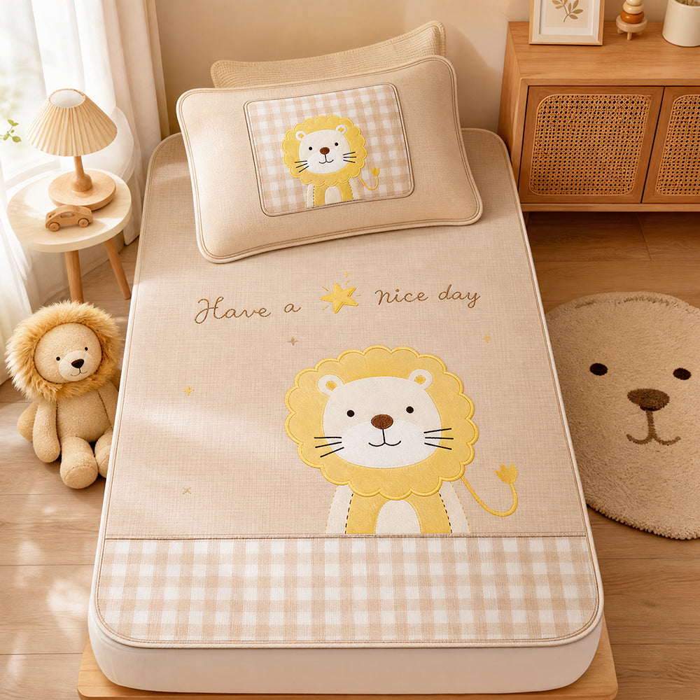 Custom Color Pattern Kids Tencel Lyocell Bedding Fabric - Image 3