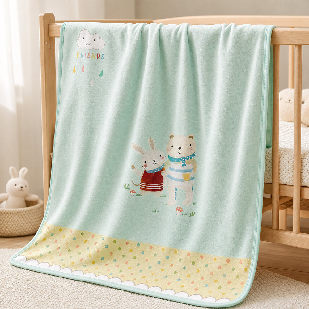 Custom Color Pattern Kids Tencel Lyocell Bedding Fabric - Image 4
