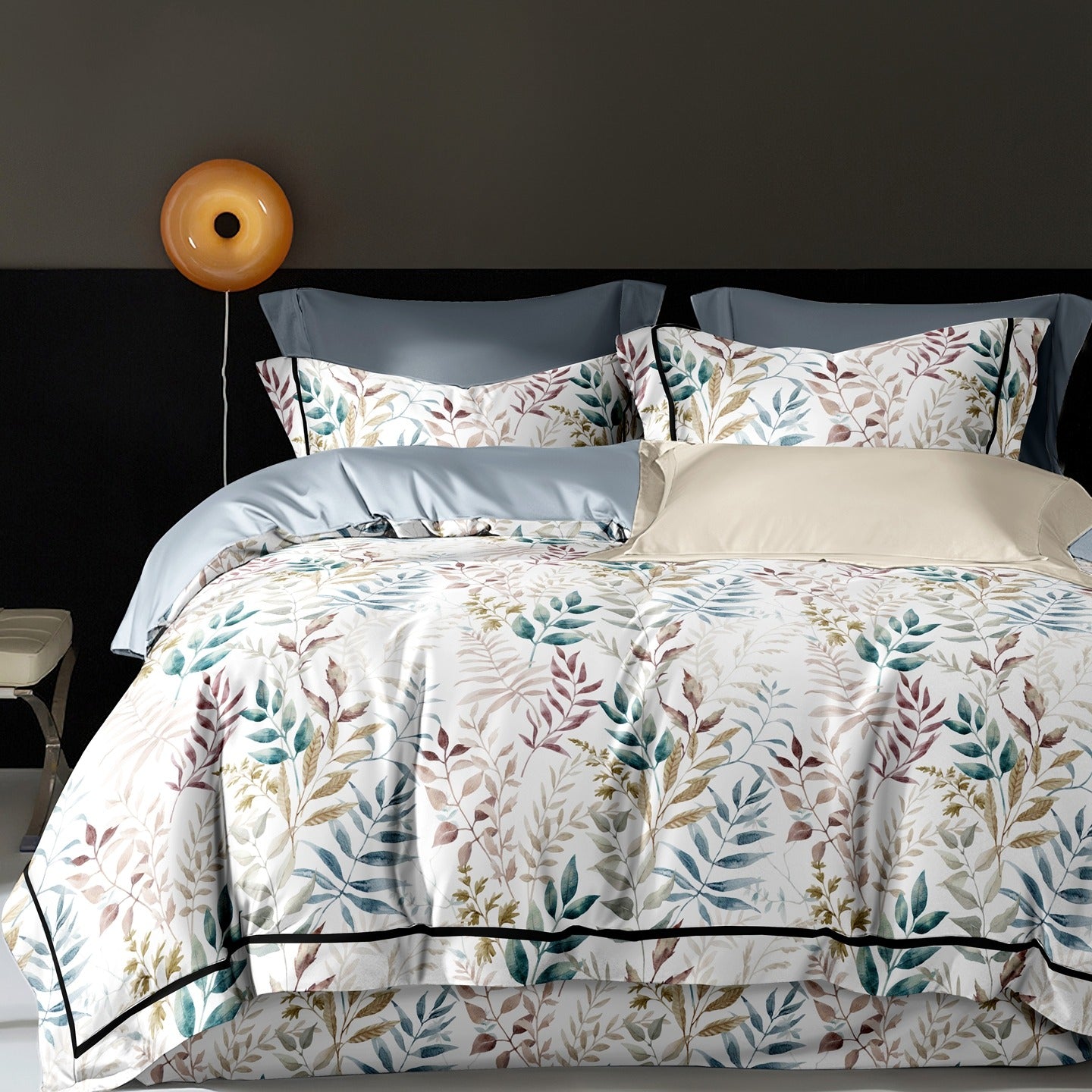 Premium 200T-300T Cotton Bedding Set | Ultra-Soft 4-Piece Sheet Set for Sensitive Skin - Image 3