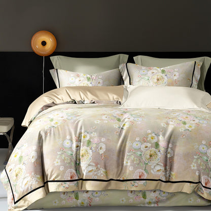 Breathable 200T-300T All-Cotton Bedding Set | Soft, Durable & Hypoallergenic - Image 1