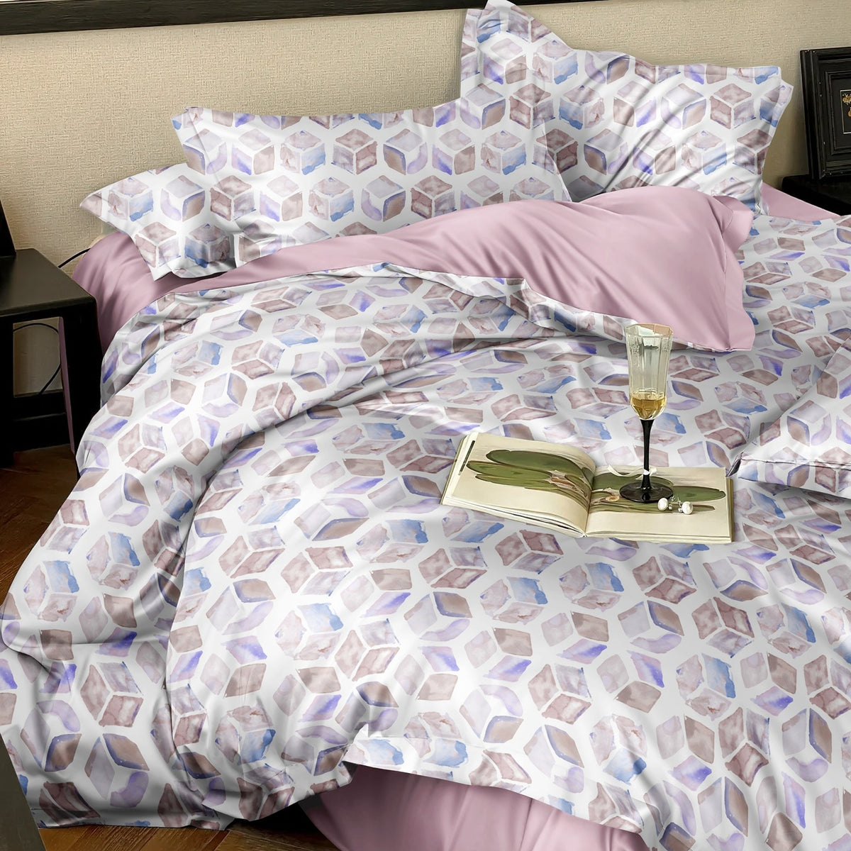 Breathable 200T-300T All-Cotton Bedding Set | Soft, Durable & Hypoallergenic - Image 2