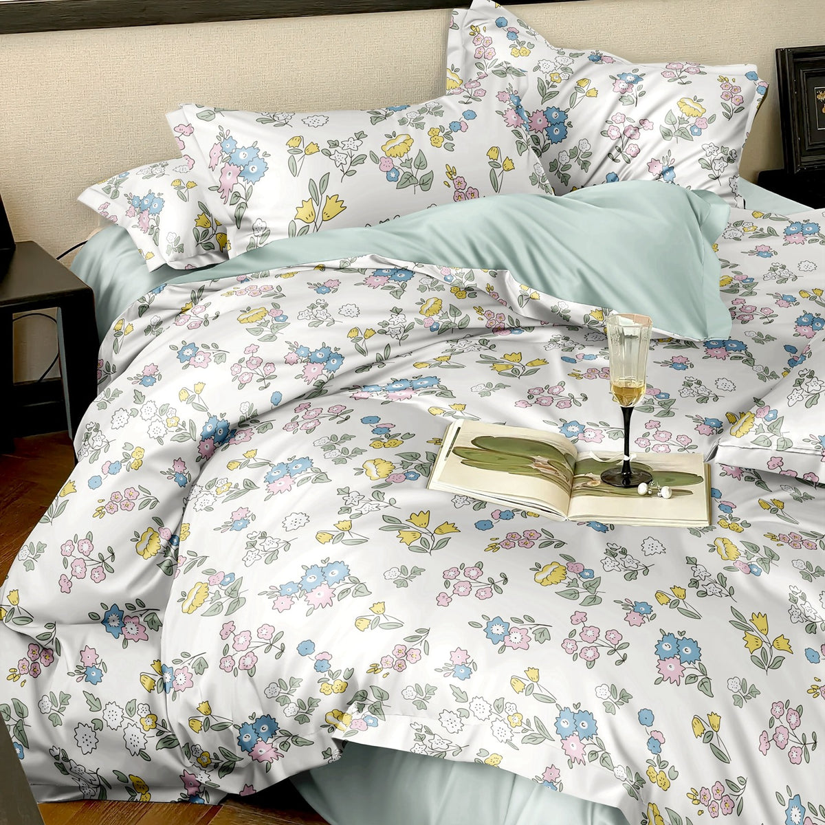 Breathable 200T-300T All-Cotton Bedding Set | Soft, Durable & Hypoallergenic - Image 4