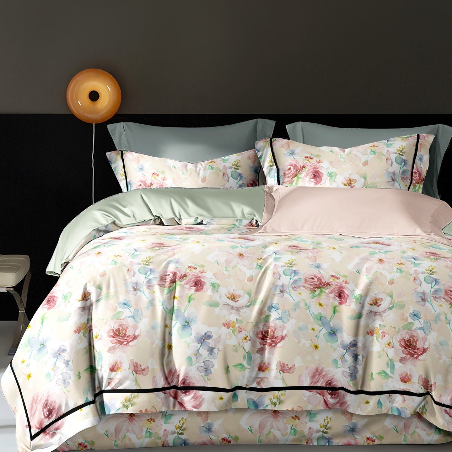 Silky-Soft 200T-300T Pure Cotton Sheet Set | Premium Comfort & Breathability - Image 1