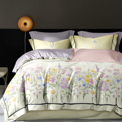 Silky-Soft 200T-300T Pure Cotton Sheet Set | Premium Comfort & Breathability - Image 4