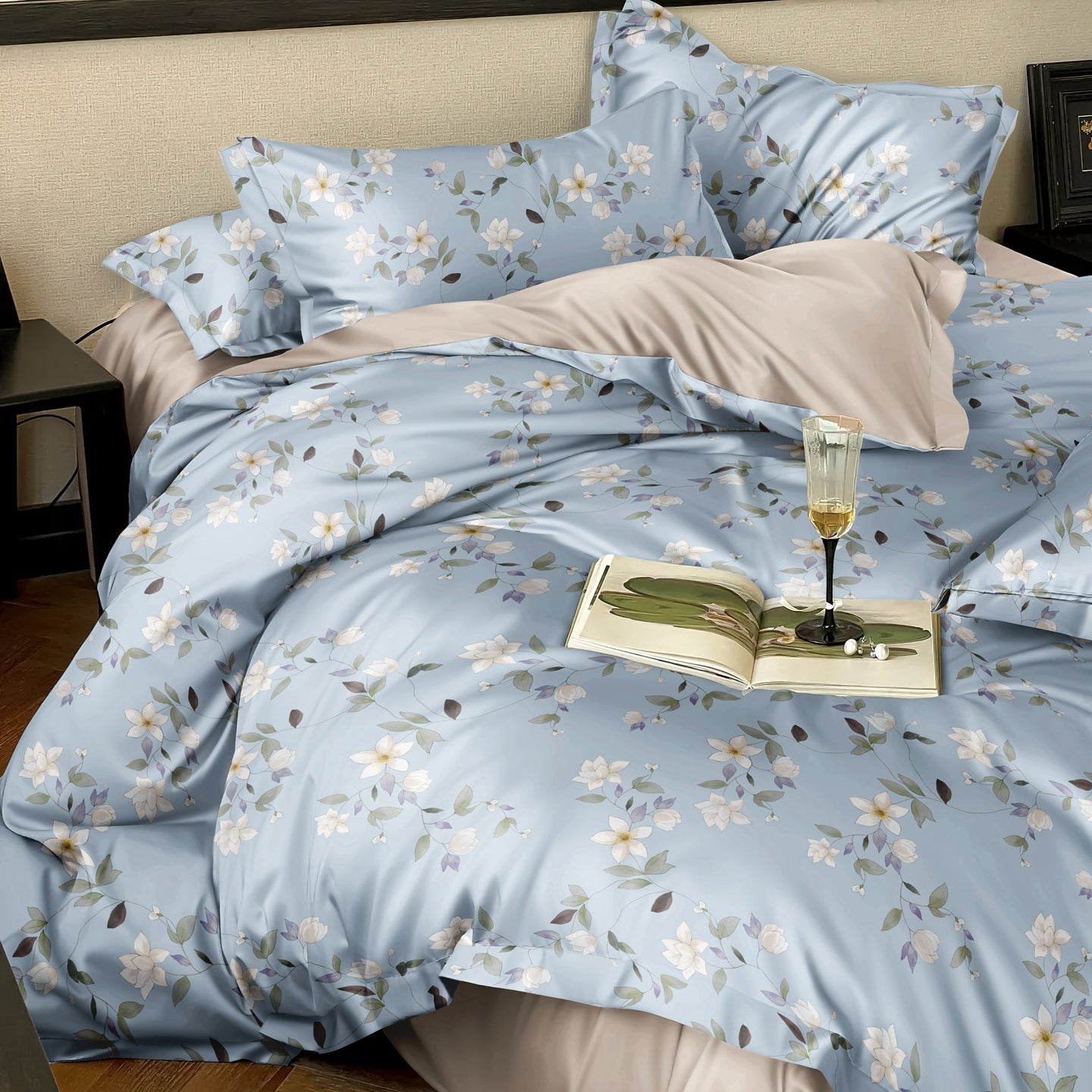 Custom 100% Cotton Bedding Set (200T-300T) – Ready to Ship & Free Fabric Samples Available - Image 3