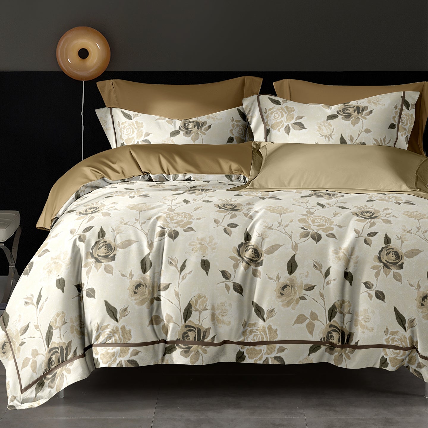 Factory Custom 200T-300T Cotton 4-Piece Sheet Set | In Stock & Custom Sizes Offered - Image 1
