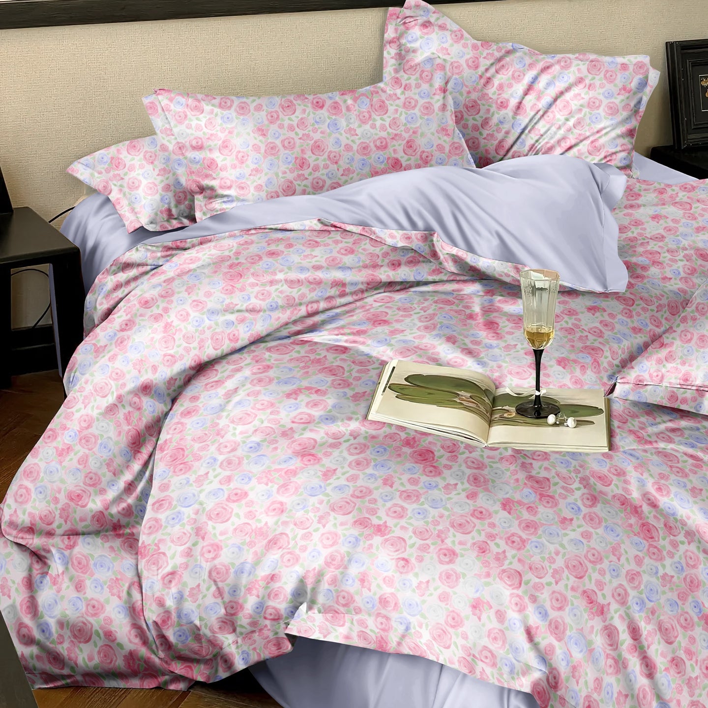 Factory Custom 200T-300T Cotton 4-Piece Sheet Set | In Stock & Custom Sizes Offered - Image 2