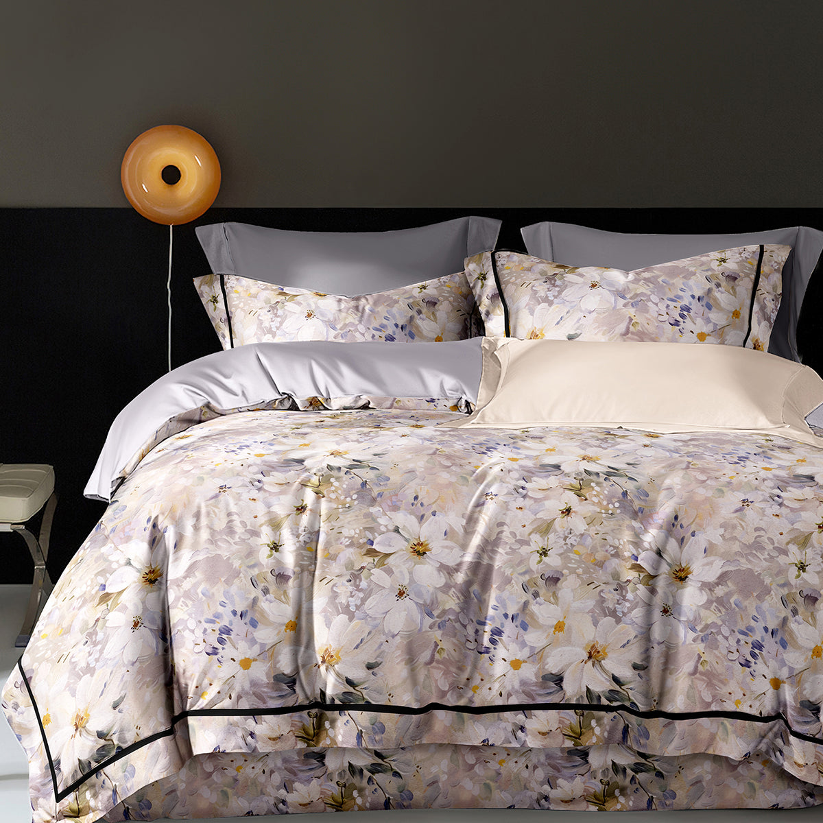 Customizable 100% Cotton Bedding Set (200T-300T) – Factory Direct, In-Stock & Fast Shipping - Image 1