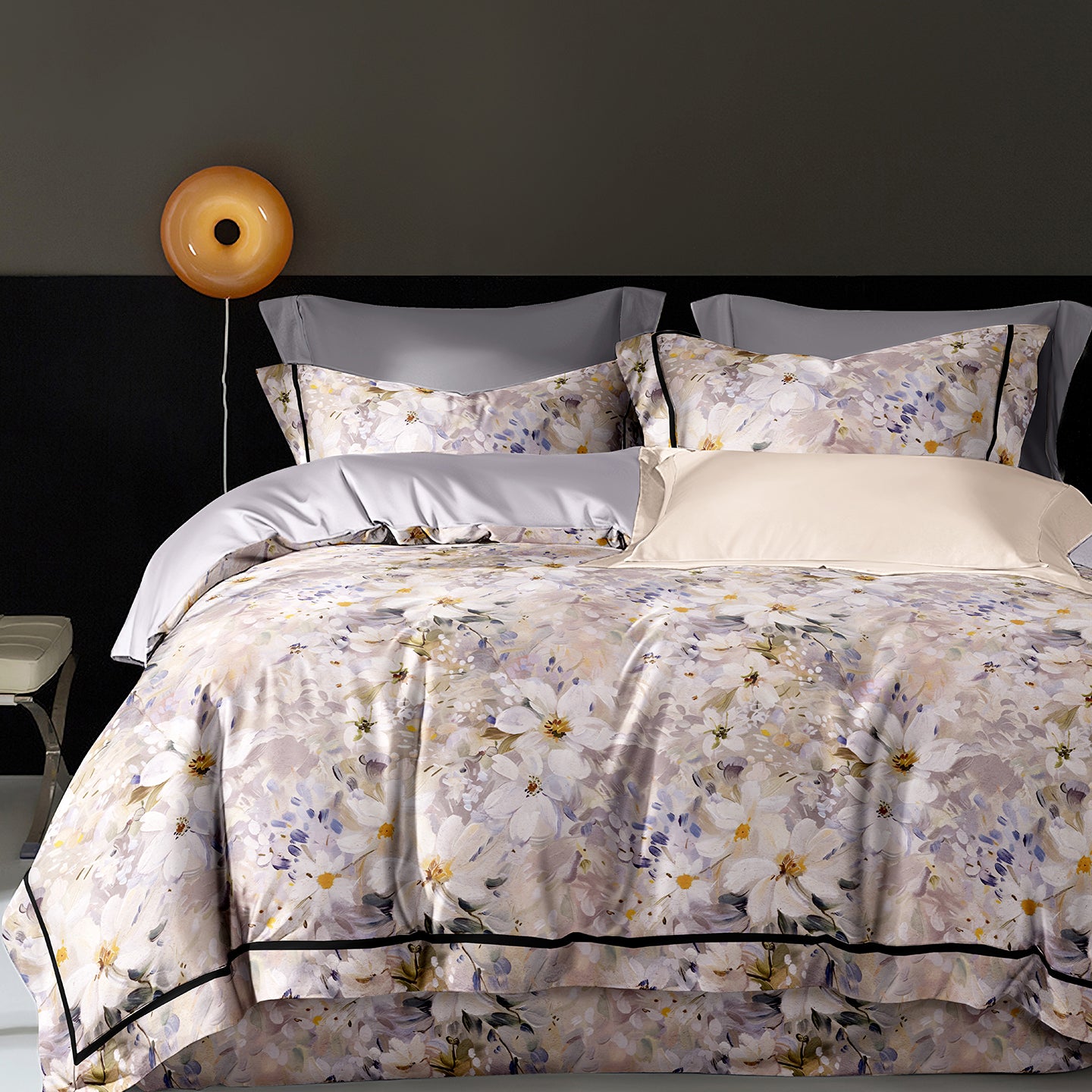 Customizable 100% Cotton Bedding Set (200T-300T) – Factory Direct, In-Stock & Fast Shipping - Image 1
