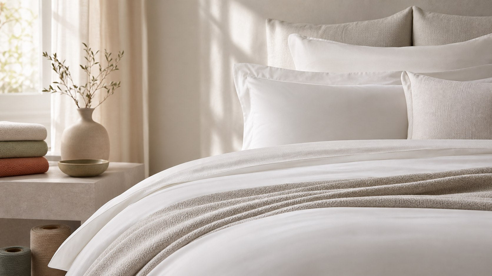 Premium layered bedding and soft home textiles for export buyers